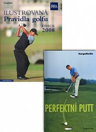 Balíček 2ks Ilustrovaná pravidla golfu 2008 - 2011 + Perfektní putt