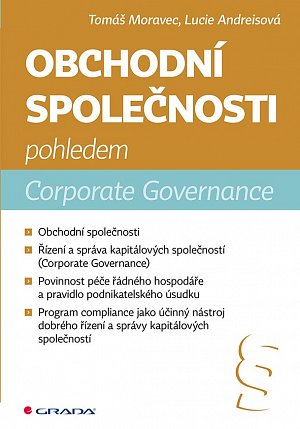 Obchodní společnosti pohledem Corporate Governance