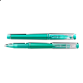 UNI gumovatelné pero s víčkem UF-222, 0,7 mm, zelené