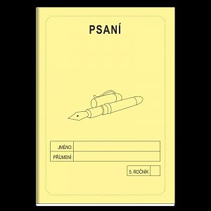 Psaní 5. ročník - školní sešit