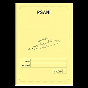 Psaní 5. ročník - školní sešit