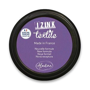 Razítkovací polštářek na textil IZINK textile - fialový