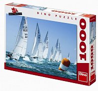 Závodní plachetnice - puzzle 1000 dílků