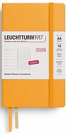 Weekly Planner & Notebook 2026 Pocket (A6) Rising Sun