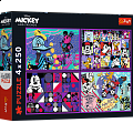 Puzzle Příhody Mickeyho Mouse a přátel/4x250 dílků