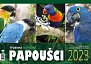 Kalendář 2023 Papoušci - týdenní, stolní