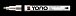 Marabu YONO akrylový popisovač 0,5-1,5 mm - bílý