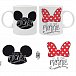 Disney Keramický hrnek - Love Mickey and Minnie (objem 320 ml)