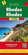 AK 0834 Rhodos 1:50 000 / automapa + mapa pro volný čas