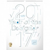 Kalendář nástěnný 2017 - Year of the Designer/Okolo