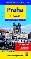 PRAHA / mapa turistických zajímavostí 1:10 000