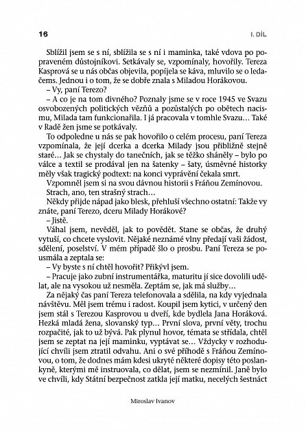 Náhled Milada Horáková: justiční vražda