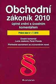 Obchodní zákoník 2010 k 1.7.2010