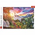 Trefl Puzzle Pohled na zámek Neuschwanstein, Německo 500 dílků