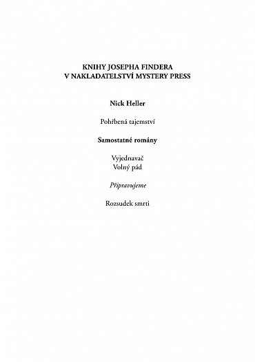 Náhled Volný pád