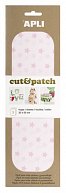 APLI Cut&Patch papír 30 x 50 cm - Hvězdičky růžový pastel 3 ks