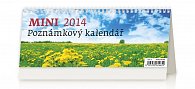 Kalendář 2014 - MINI Poznámkový kalendář - stolní