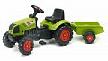Traktor Claas Arion 410 s valníkem zelený