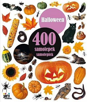 400 samolepek Halloween