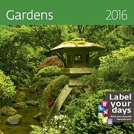 Kalendář nástěnný 2016 - Gardens 300x300
