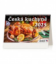 Kalendář stolní 2025 - Česká kuchyně