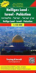 AK 134 Izrael a Palestina, Svatá země 1:150 000