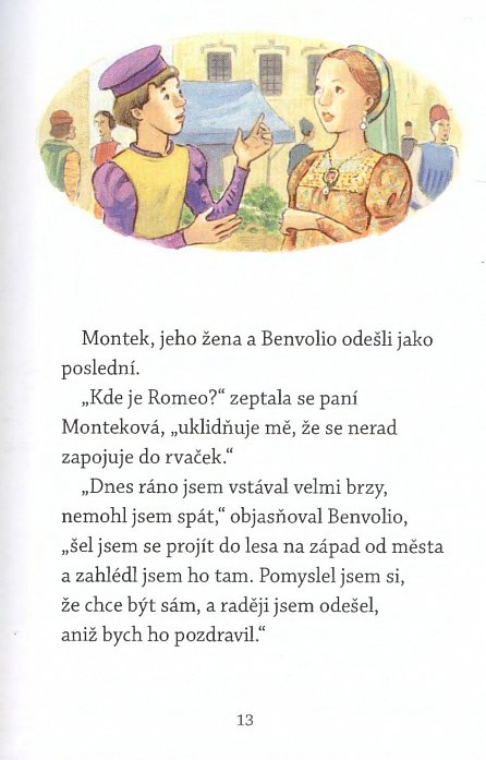 Náhled Romeo a Julie - Světová četba pro školáky