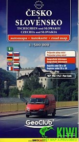 Česko+Slovensko automapa 1:500 000