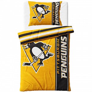 Mikroplyšové povlečení NHL Pittsburgh Penguins Belt