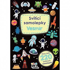 Vesmír - Svítící samolepky