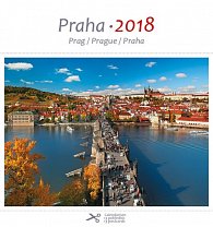 Kalendář pohlednicový 2018 - Praha