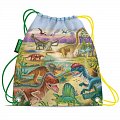 Sáček na přezůvky/sportovní potřeby Jurassic adventure
