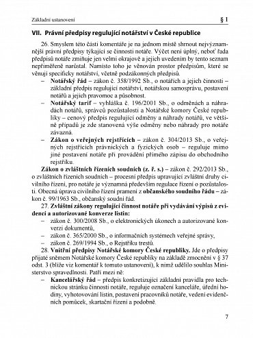 Náhled Notářský řád (č. 358/1992 Sb.) - Praktický komentář