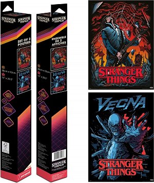 Stranger Things set plakátů 2ks