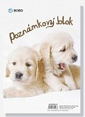 Poznámkový blok ZVÍŘATA A4, čistý, 50 listů