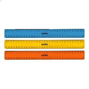 Spoko pravítko 30 cm - mix barev