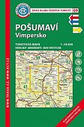 KČT 69 Pošumaví - Vimpersko 1:50T Turistická mapa