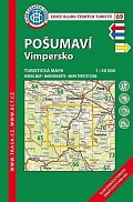 KČT 69 Pošumaví - Vimpersko 1:50T Turistická mapa