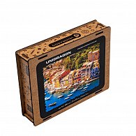 UNIDRAGON dřevěné puzzle ITALSKÁ RIVIÉRA velikost M (31x23cm)