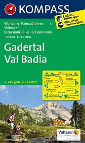 Gadertal - Val Badia 51 NKOM 1:25 T