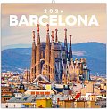 NOTIQUE Poznámkový kalendář Barcelona 2026, 30 x 30 cm