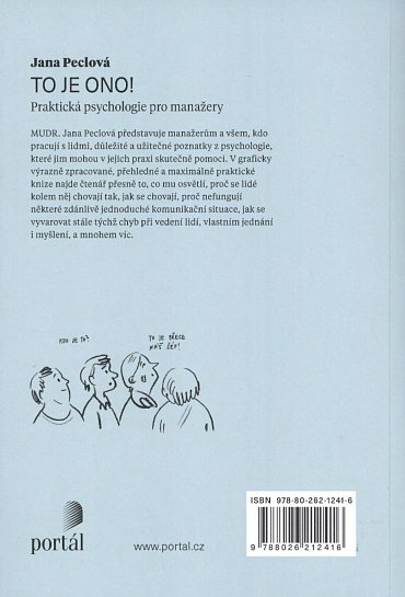 Náhled To je ono! - Praktická psychologie pro manažery