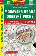 SC 468 Moravská Brána, Oderské vrchy 1:40 000