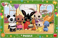 Puzzle v rámu Bing ve školce 15 dílků