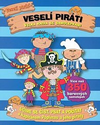 Veselí piráti - velká kniha se samolepkami
