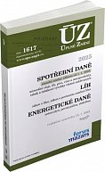 ÚZ 1617 Spotřební daně, líh, paliva a maziva, energetické daně, 2025