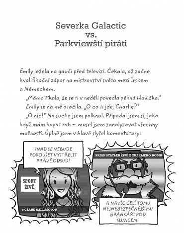 Náhled Charlie Merrick a jeho parta nul - Branky, body, kámoši
