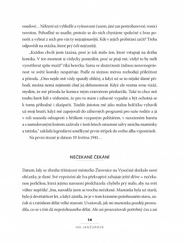 Náhled Iva Janžurová - Včera, dnes a zítra