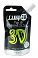 Reliéfní pasta 3D IZINK - bamboo, zářivě zelená, 80 ml