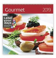 Kalendář nástěnný 2019 - Gourmet